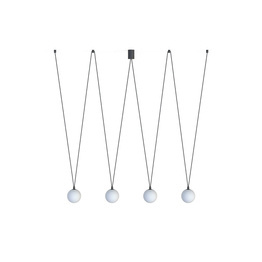 Lampa wisząca czarna Nowodvorski SLING IV 10354