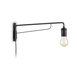 Ideal Lux Triumph AP1 Lampa ścienna industrialna kolor czarny