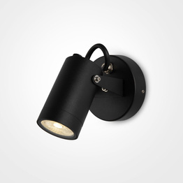 Scope natynkowa lampa ścienna czarny (O025WL-01B) - Maytoni