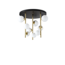 Lampa Sufitowa Ideal Lux Perlage Pl9 Bianco 328423