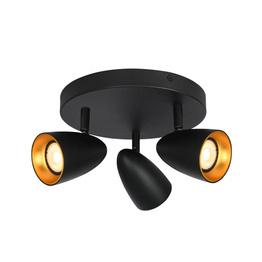 Plafon Italux Tino SPL-36748-3R-BK-GD