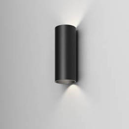 Lampa ścienna zewnętrzna AQform Czarna 26541-M930-W1-PH-12 Vip Up&down
