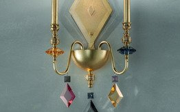 Chic A2 N srebrny Kinkiet Masiero