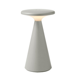 Lampka biurkowa Maxlight T0064 Funghi szara IP44