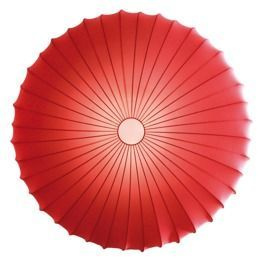 Axo Light MUSE 80 czerwona lampa sufitowa