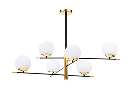 Lampa Wisząca Złota kryształowy Berella Light Maroni BL5468