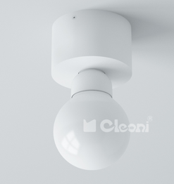 Minimal Lampa Sufitowa Czarna Cleoni