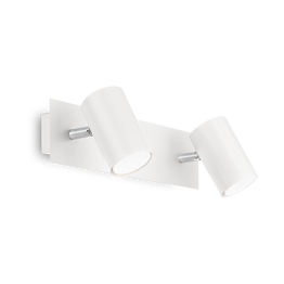 Oprawa Ścienna Ideal Lux Spot Ap2 Bianco 156736