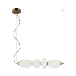 Lampa Wisząca Italux Nico Pnd-8545-4H-Ab-Wh