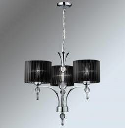 IMPRESS 3 AZ0498 czarna Lampa Wisząca AZZARDO