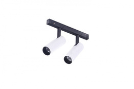 ALFA TRACK MAGNETIC Niko 2 2x7W Oprawa do szyny magnetycznej Azzardo AZ4585 Czarno/Biały 3000K