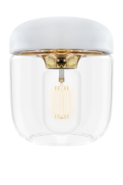 Umage Acorn biały/mosiądzowy Klosz