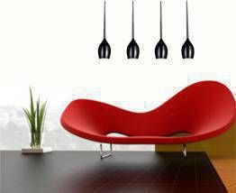 AZzardo IZZA 4 czarna Lampa Wisząca AZ0100