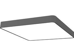 Lampa sufitowa Nowodvorski SOFT LED 60x60 plafon 7530 grafit