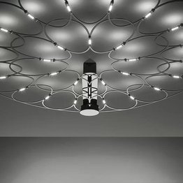 Sforzin Lafra Maxi Cromo Lampa Sufitowa