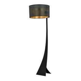 ESTRELLA LP1 BLACK/GOLD podłodowa lampa czarny (1156/LP1) - Emibig