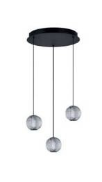 Oprawa Sufitowa Edem 3 Azzardo AZ6019 Czarna