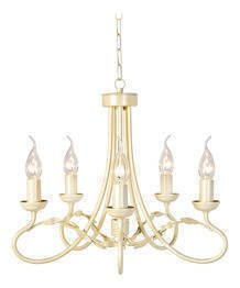 Żyrandol Elstead OLIVIA OV5 IVORY/GOLD