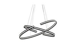 Azzardo Alessia AZ3355 Lampa wisząca 60 W LED czarna Ściemnialna