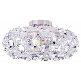 Chromowana lampa sufitowa Globo Lighting Luggo 51500-3D