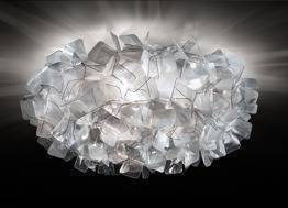 Slamp Clizia duża dymna Lampa Sufitowa