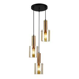 Italux Sardo PND-5581-3A-BRO+AMB Żyrandol