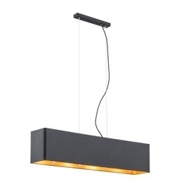 Nowoczesna Czarna Lampa Wisząca Argon Teneryfa 1682