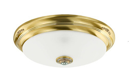 Lampa sufitowa Kutek Bellagio BEL-PL-3(Z)CR Złota 60 cm