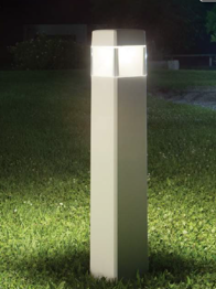 Ideal lux Lampa Ogrodowa Szara ELISA PT1 BIG