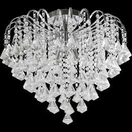 Elem Belweder 5193/4 8C chrom Lampa Sufitowa kryształowa