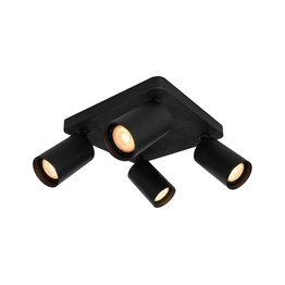 Lampa Sufitowa Italux Nesto SPL-23436-4S-BK