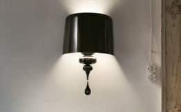 MASIERO EVA A3 Lampa Ścienna srebrna