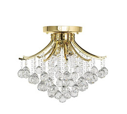 Lampa Sufitowa Elem Wenecja 5191/4 TR Złoty