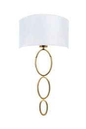 Lampa ścienna Berella Light Alia WH/GD BL5400