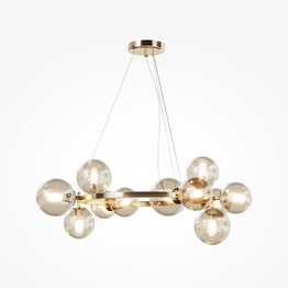 Dallas lampa wisząca złoty (MOD545PL-11G) - Maytoni