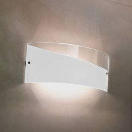 Lampade Italiane CAPOCABANA lewy biały Lampa Ścienna