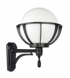 Lampa ścienna SU-MA Kule z koszykiem 250 K 3012/1/KPO 250 U