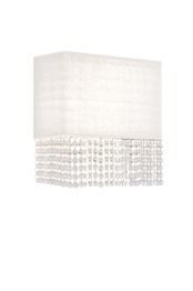 Azzardo Glamour AZ1590 Kinkiet biała