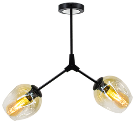 Żyrandol Elem Boston 1962/2 BLACK - 21QG