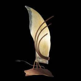 Sillux ROMA LT 1/230 DX bursztynowa/miedziana prawa Lamap Nocna