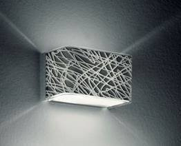 Leucos BLOCK P14 Lampa Ścienna platinum