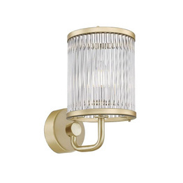 Lampa ścienna Zuma Line Sergio W0528-01F-V6AC Złota
