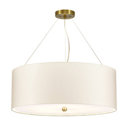 Elstead Lighting Pearce DL-PEARCE26-5LT-IV-AB Lampa wisząca 26'