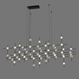 Żyrandol Ledowy Italux Provenza MD18001067-55A BG