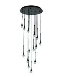 Oprawa Wisząca Dalma 14 AZ6011 Czarna