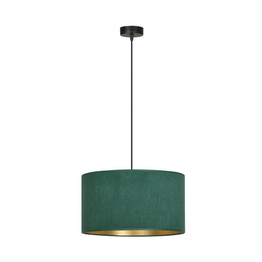 HILDE 1 BL GREEN lampa wisząca czarny (1051/1) - Emibig