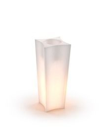 Doris PL-DO80-LIGHT Biała PD Concept 80 cm Donica Podświetlana