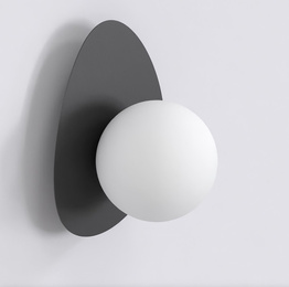 Oprawa Ścienna Emibig Ovo K1 Black (1527/K1)