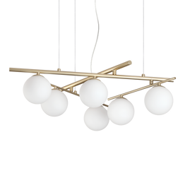 Lampa Wisząca Ideal Lux Atlas Sp6 Oro 365121