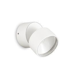 Oprawa Ścienna Ideal Lux Omega Ap Round Bianco 3000k 285474